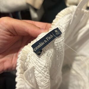 Abercrombie white romper